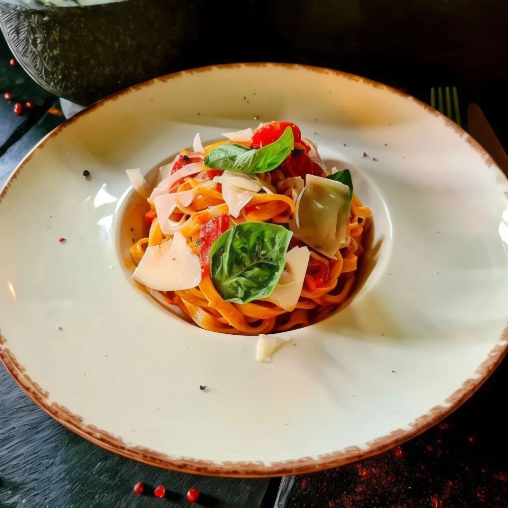 TAGLIATELLE AL POMODORO